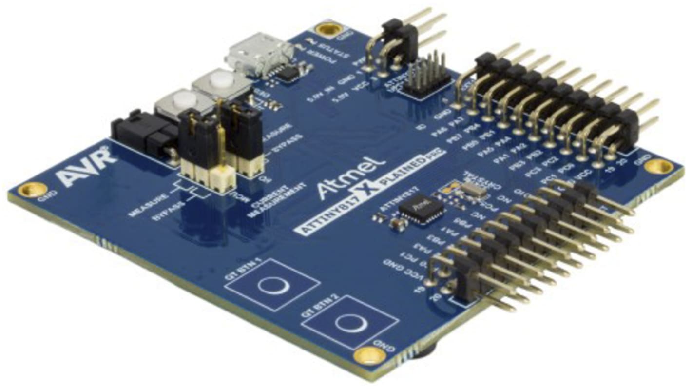 Kit de evaluación ATtiny817 Xplained Pro de Microchip