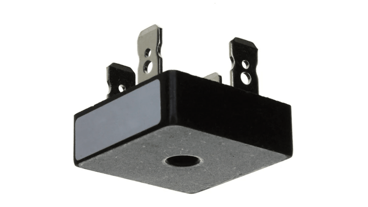 Raddrizzatore a ponte, Monofase, Vishay, Ifwd 35A, VRRM 50V, D 34, Montaggio a vite, 4 Pin