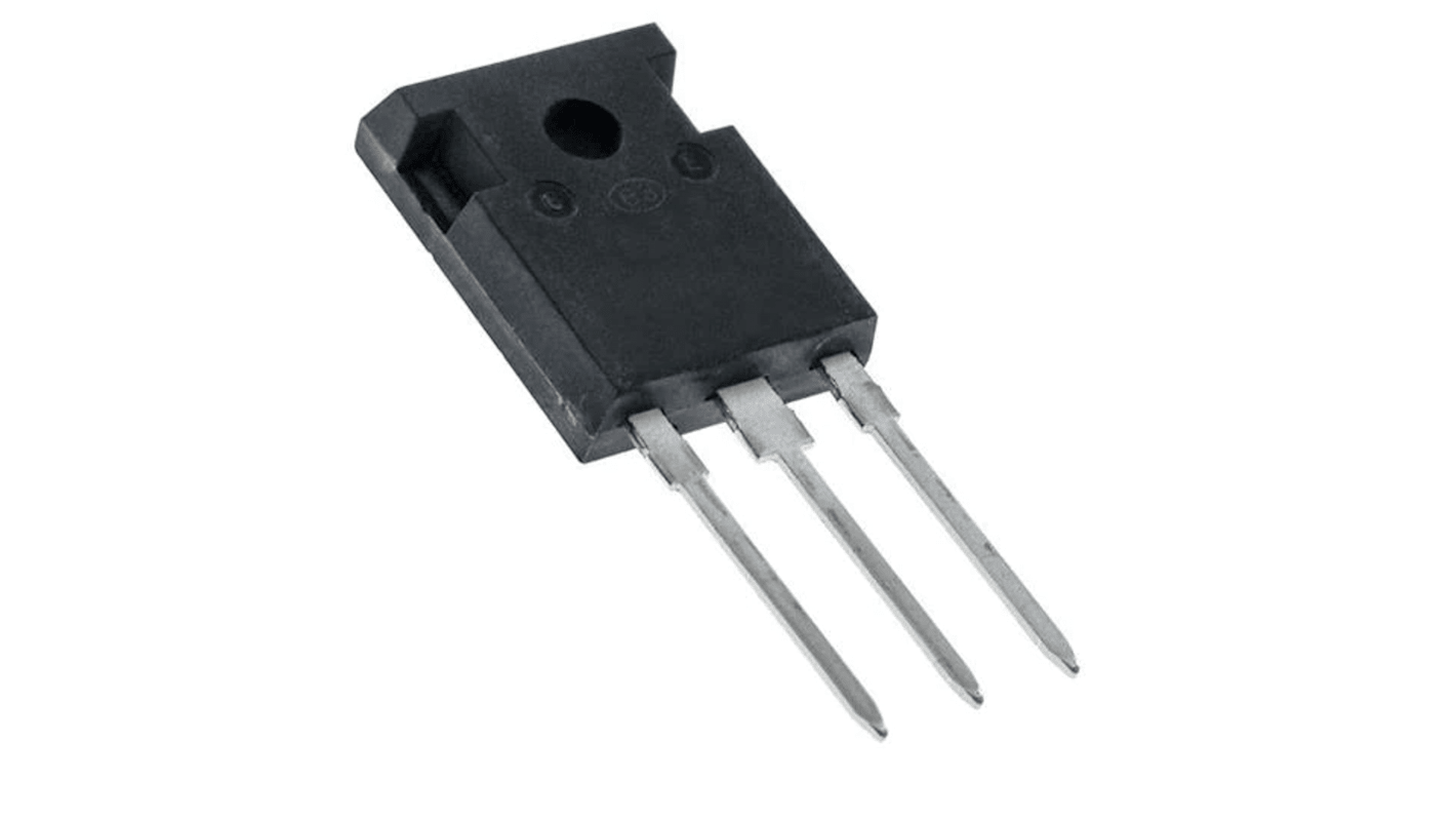 MOSFET Vishay, canale P, 200 mΩ, 21 A, TO247AC, Su foro