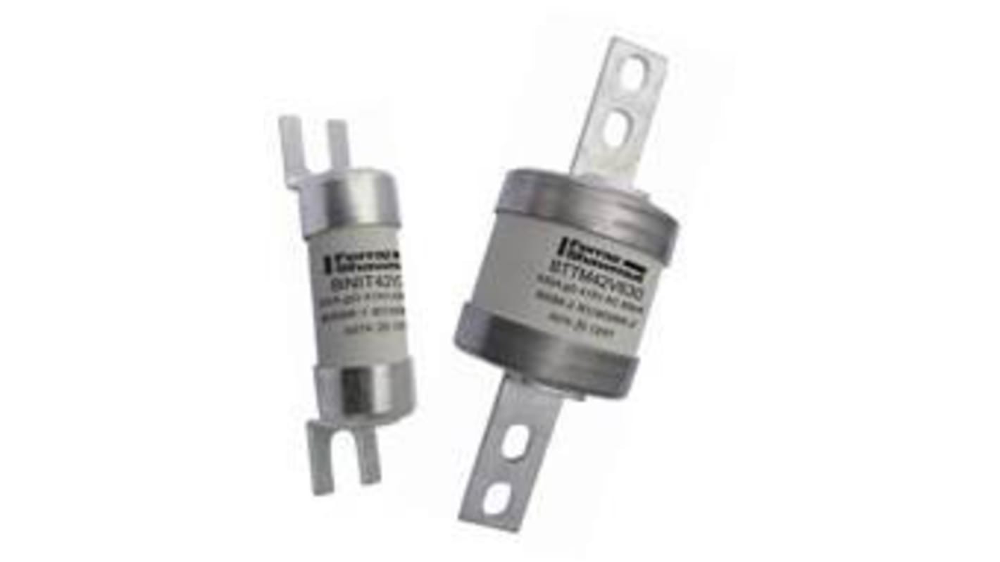 Fusibile con linguette alternate, Mersen, 6A, fusibile F1, standard BS 88, IEC 60269, cat. gG 250 V dc, 550V ca