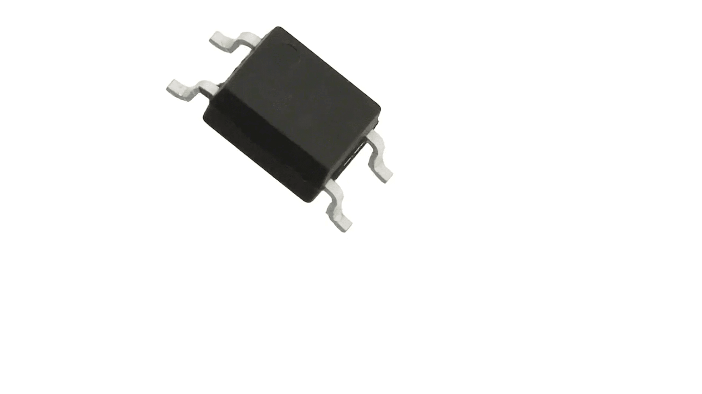 Broadcom, HCPL-181-00AE DC Input Phototransistor Output Optocoupler, Surface Mount, 4-Pin SMD