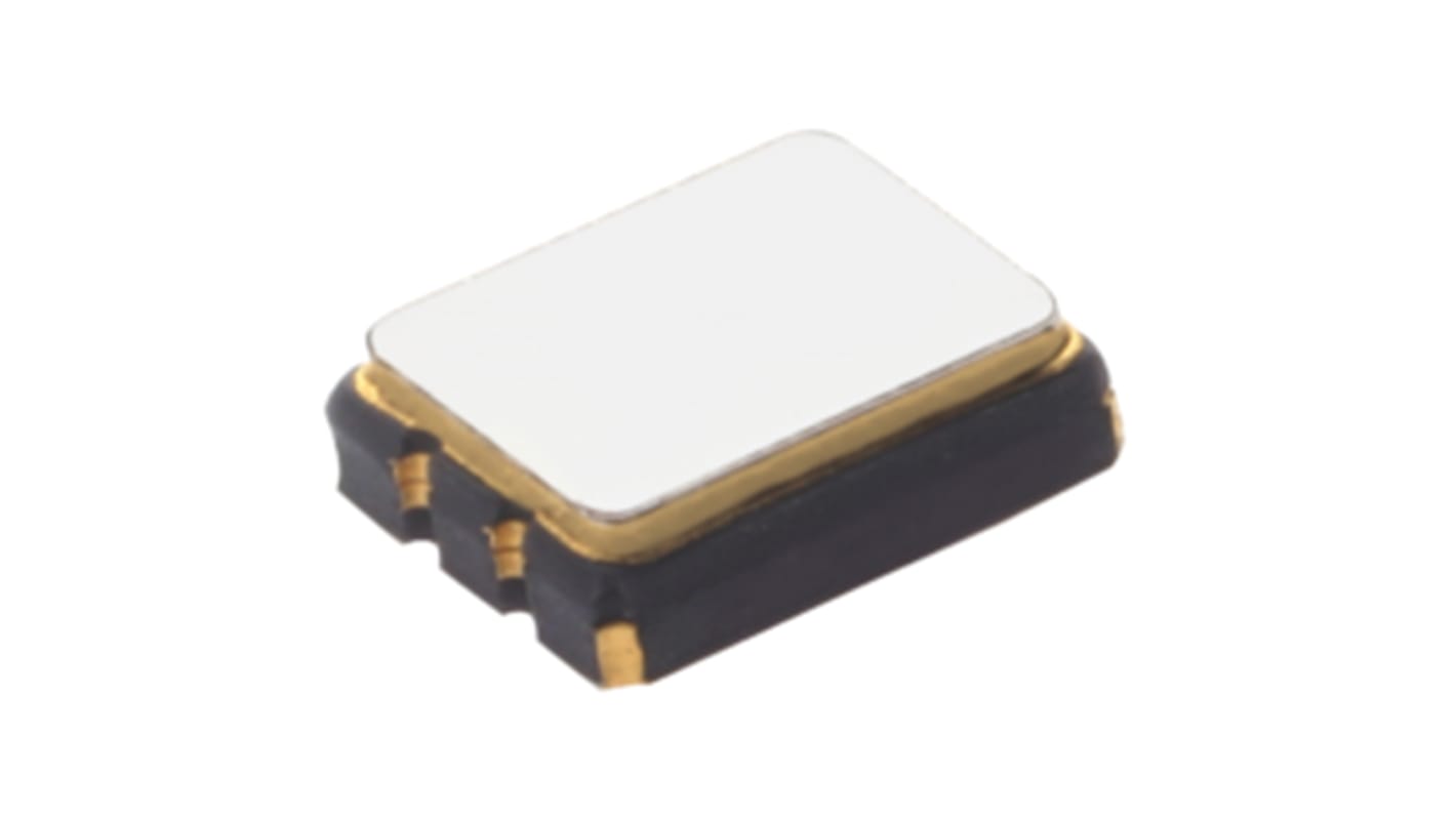CTS, 156MHz Clock Oscillator, ±100ppm LVPECL, 4-Pin SMD 633P15623I3T