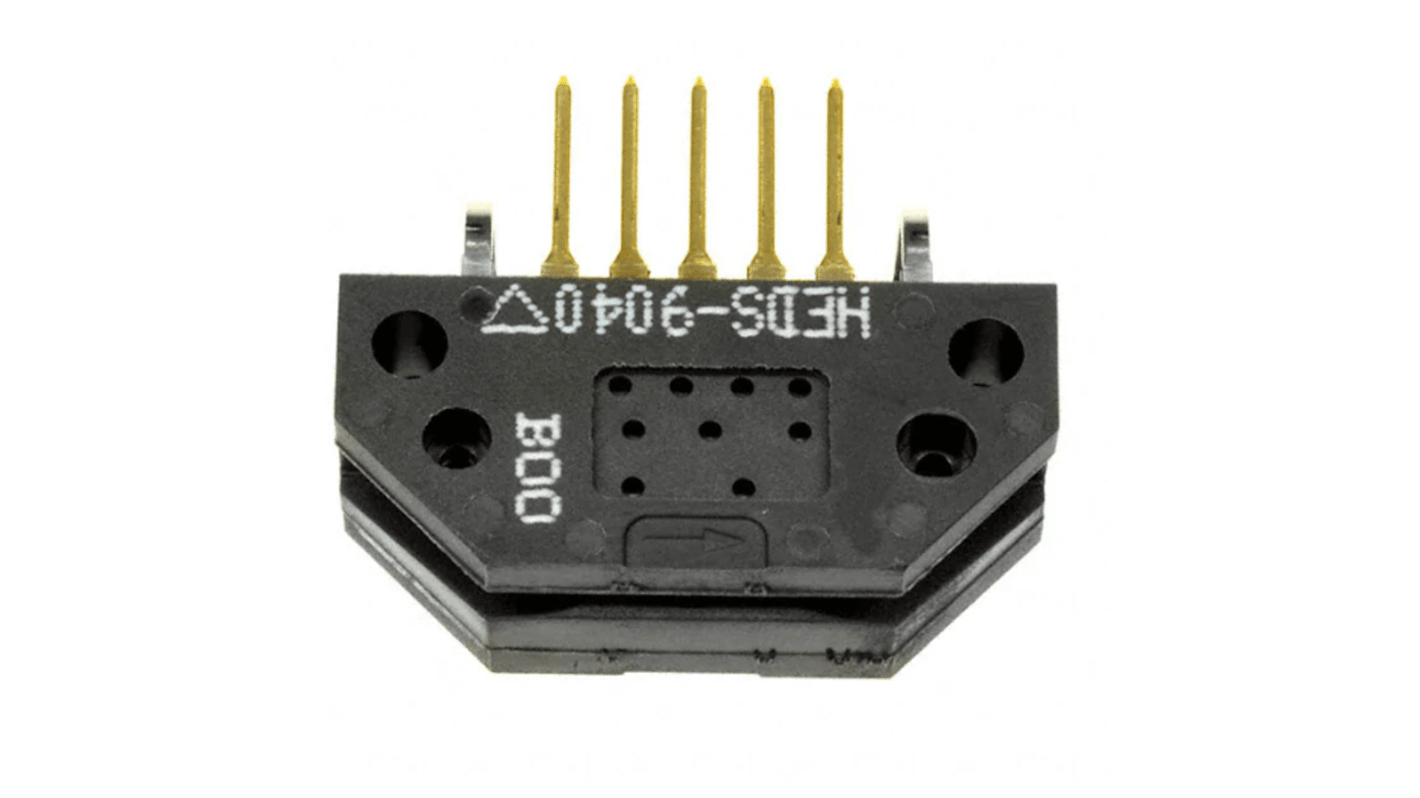 Encoder incremental Broadcom, 2000 impulsos/rev, 30000rpm máx., salida Digital, 0,5 → 7 V.