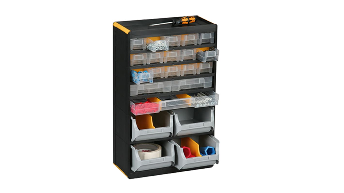 RS PRO Drawer Unit, 480mm x 300mm x 165mm