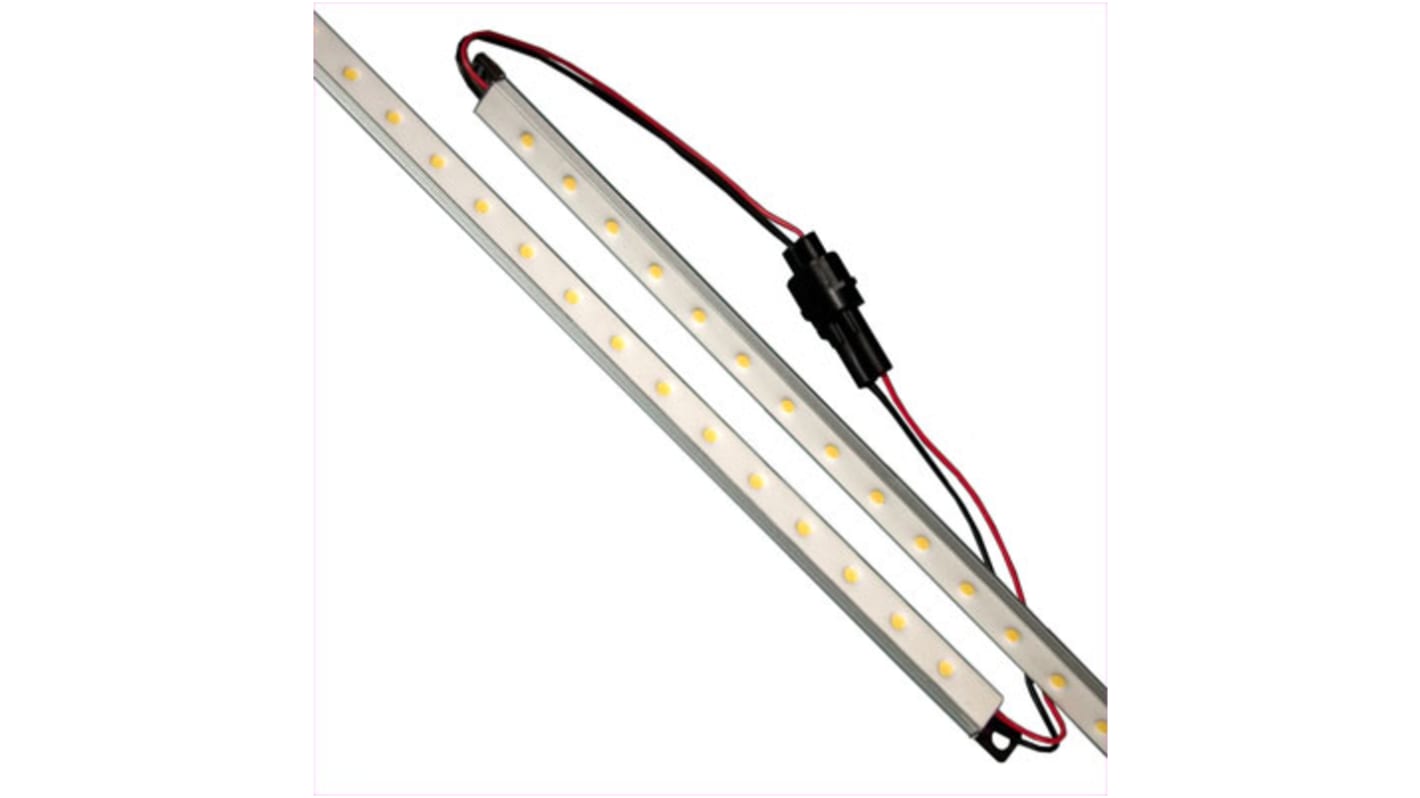 Tira de LED JKL Components ZWF, 20 → 35V, color Blanco, 6000K, tira de 638mm x 12.6mm