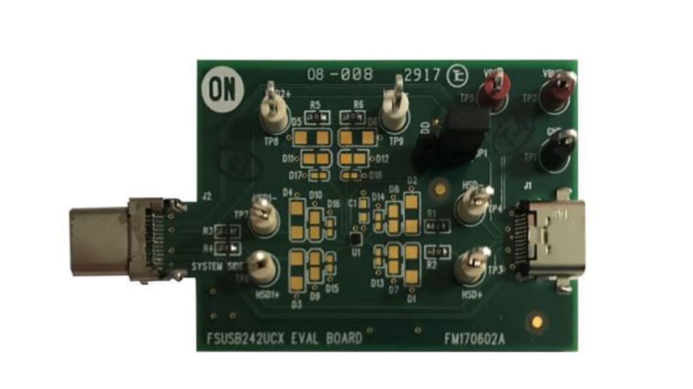 onsemi Evaluation Board FSUSB242GEVB