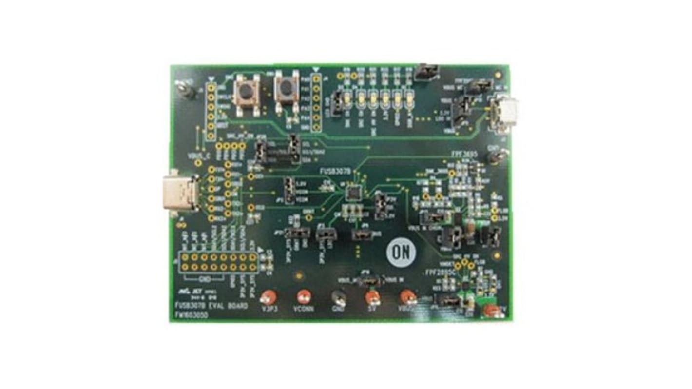 onsemi Eval board for FUSB307B FUSB307B Evaluation Board for FUSB307BMPX FUSB307BGEVB