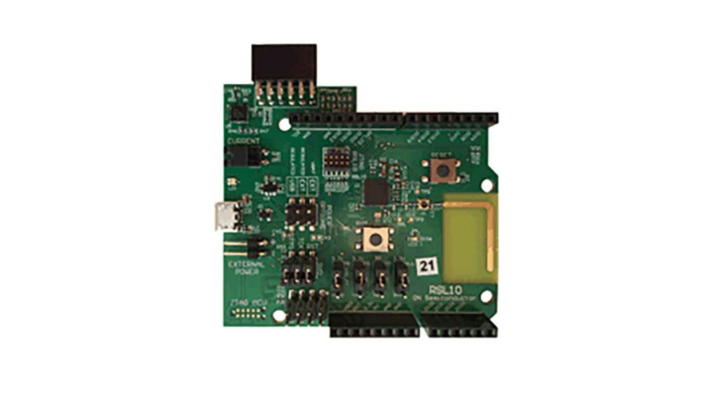 Module de développement de communication et sans fil onsemi BLE-IOT-GEVB:IoT IDK BLE RSL10 Evaluation Board