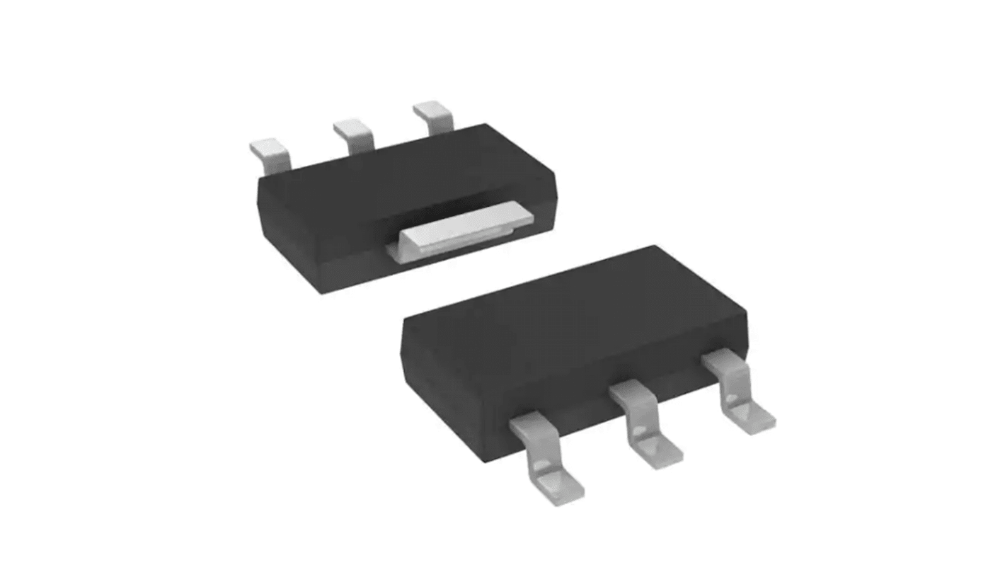 Transistor, PNP Simple, -5 A, -40 V, SOT-223 (SC-73), 3 broches