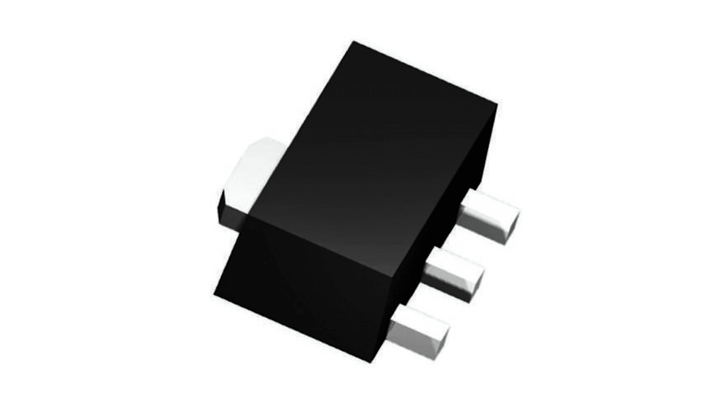 STMicroelectronics L78L06ACUTR, 1 Linear Voltage, Voltage Regulator 100mA, 6 V 3-Pin, SOT-89