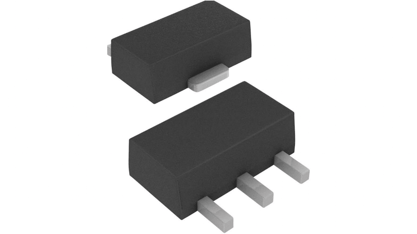 STMicroelectronics L78L24ACUTR, 1 Linear Voltage, Voltage Regulator 100mA, 24 V 3-Pin, SOT-89