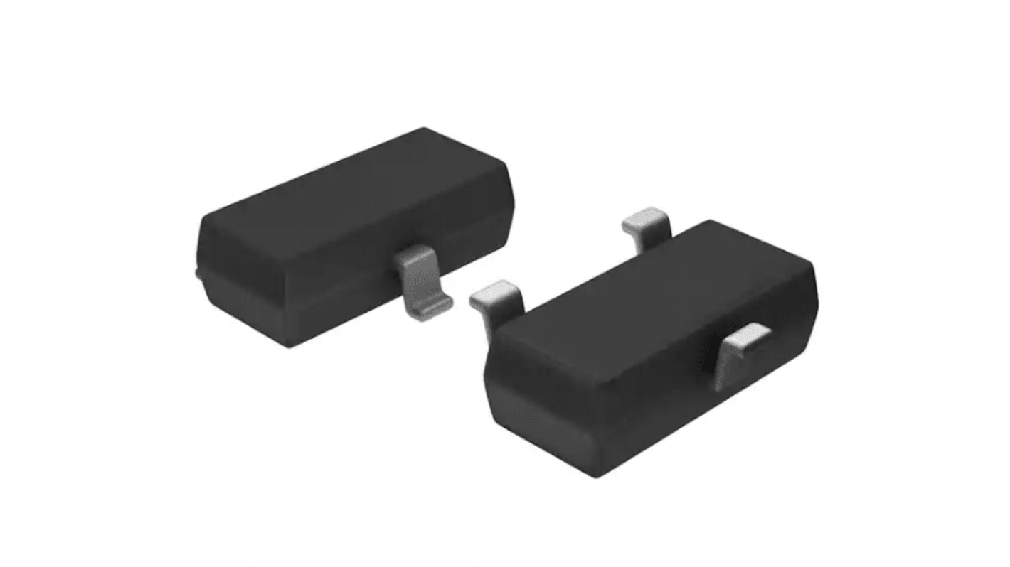 STMicroelectronics 30V 100mA, Dual Schottky Diode, 3-Pin SOT-23 BAR43SFILM