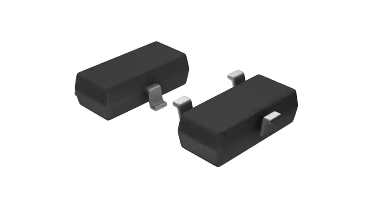 STMicroelectronics 40V 300mA, Dual Schottky Diode, 3-Pin SOT-23 BAT54SFILM