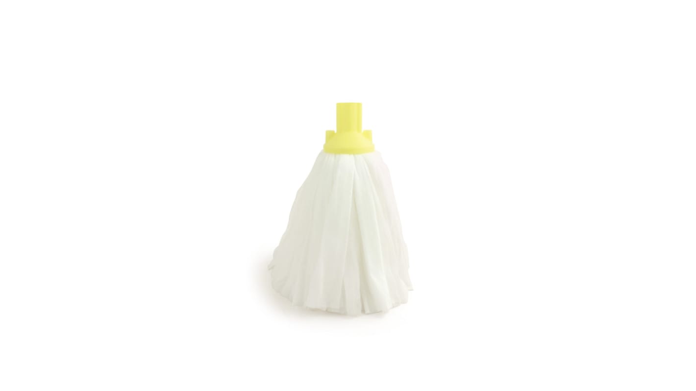 RS PRO 28.5cm Yellow Mop Head for use with Handle Code:2371449