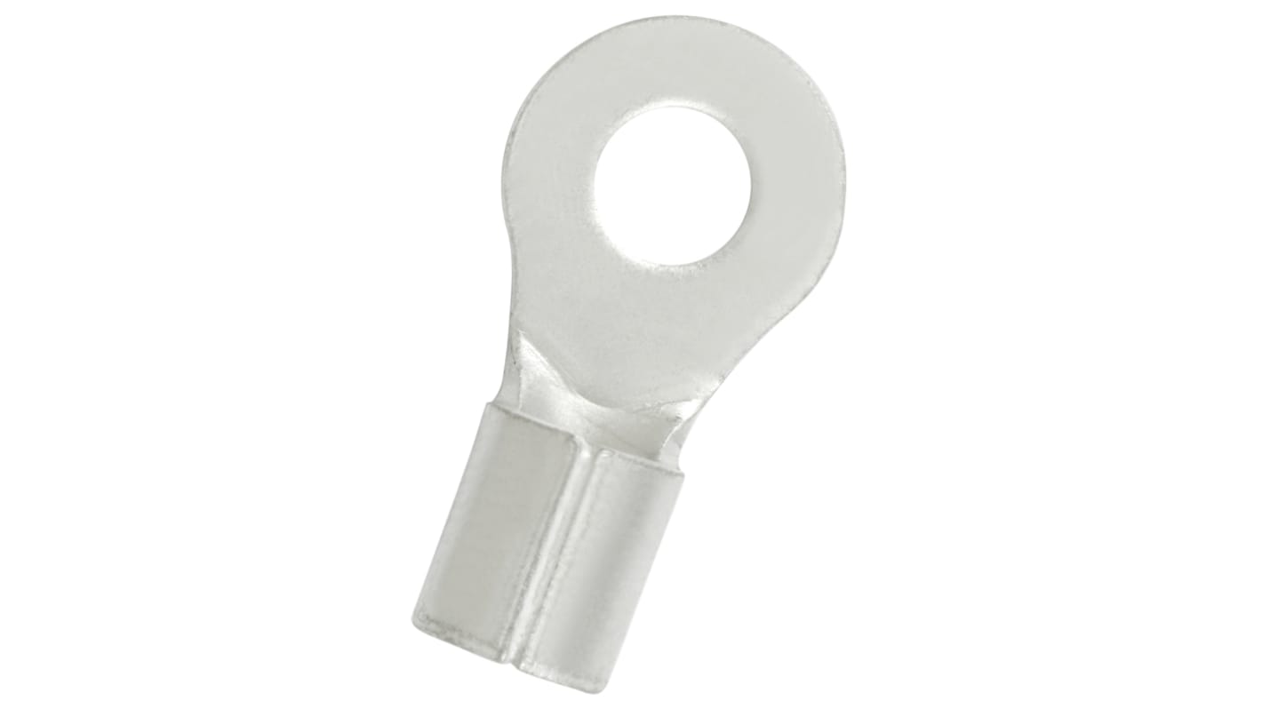 RS PRO Ringkabelschuh, Unisoliert, aussen ø 8.8mm, innen ø 5.3mm, max. 8mm², 5.3mm