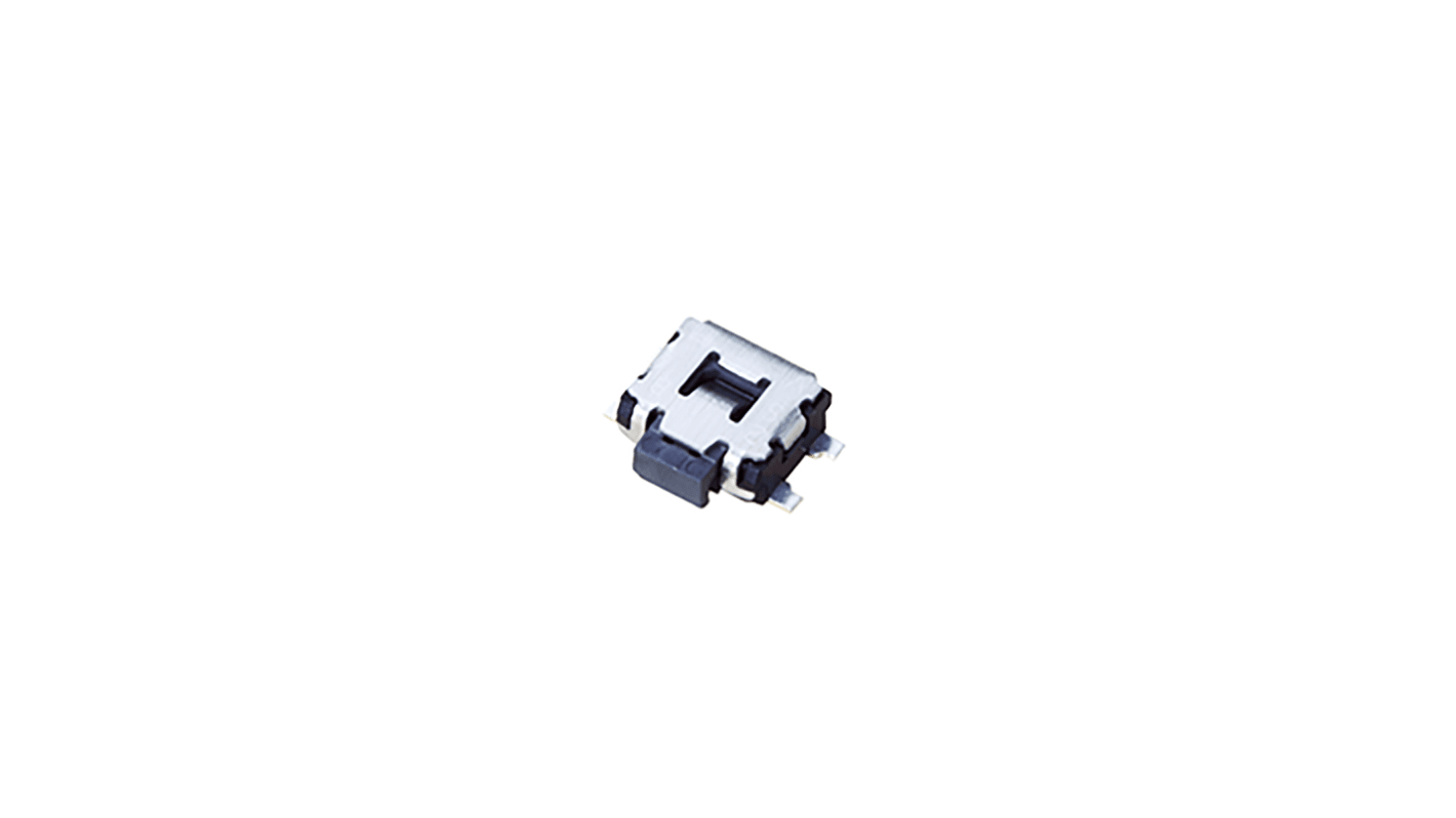 Black Side Tactile Switch, SPST 10 μA → 50 mA 0.65mm Surface Mount