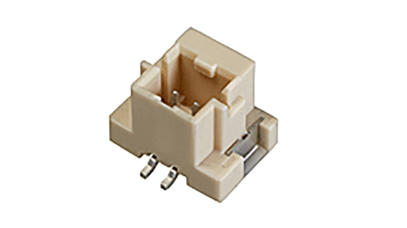 Molex DuraClik Series Straight Surface Mount PCB Header, 2 Contact(s), 2.0mm Pitch, 1 Row(s), Shrouded