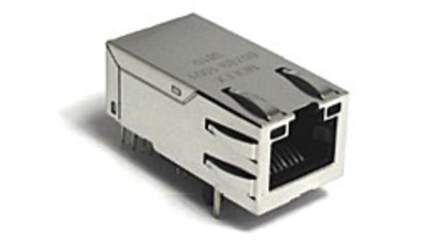 Molex RJ45 モジュラーコネクタ, メス, RJ45コネクタ, スルーホール実装, Cat5, Cat5e, 85793-1007