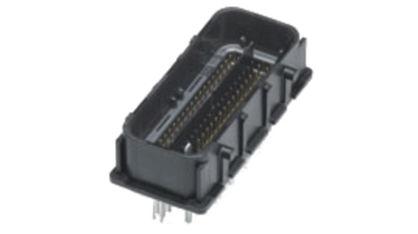 Molex MX123  Automotive, Kfz-Steckverbinder, Leiterplattenleiste, Stecker, 73-polig, Schwarz / 4-reihig, 11A