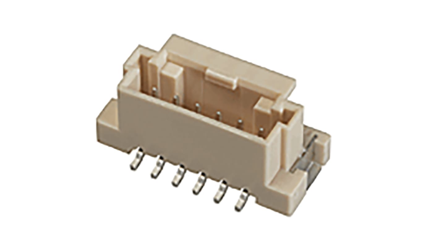 Molex DuraClik Series Straight Surface Mount PCB Header, 5 Contact(s), 2.0mm Pitch, 1 Row(s), Shrouded