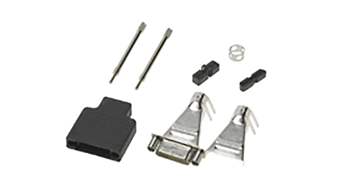 Złącze D-Sub 25-pinowe Żeński Kąt prosty Montaż na kablu raster 1.27mm Złoto