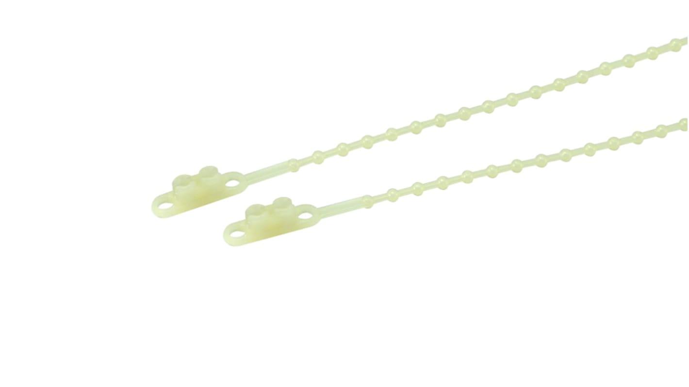 RS PRO Nylon 66 Kabelbinder Doppelkopf Knot 3,6 mm x 230mm, 100 Stück