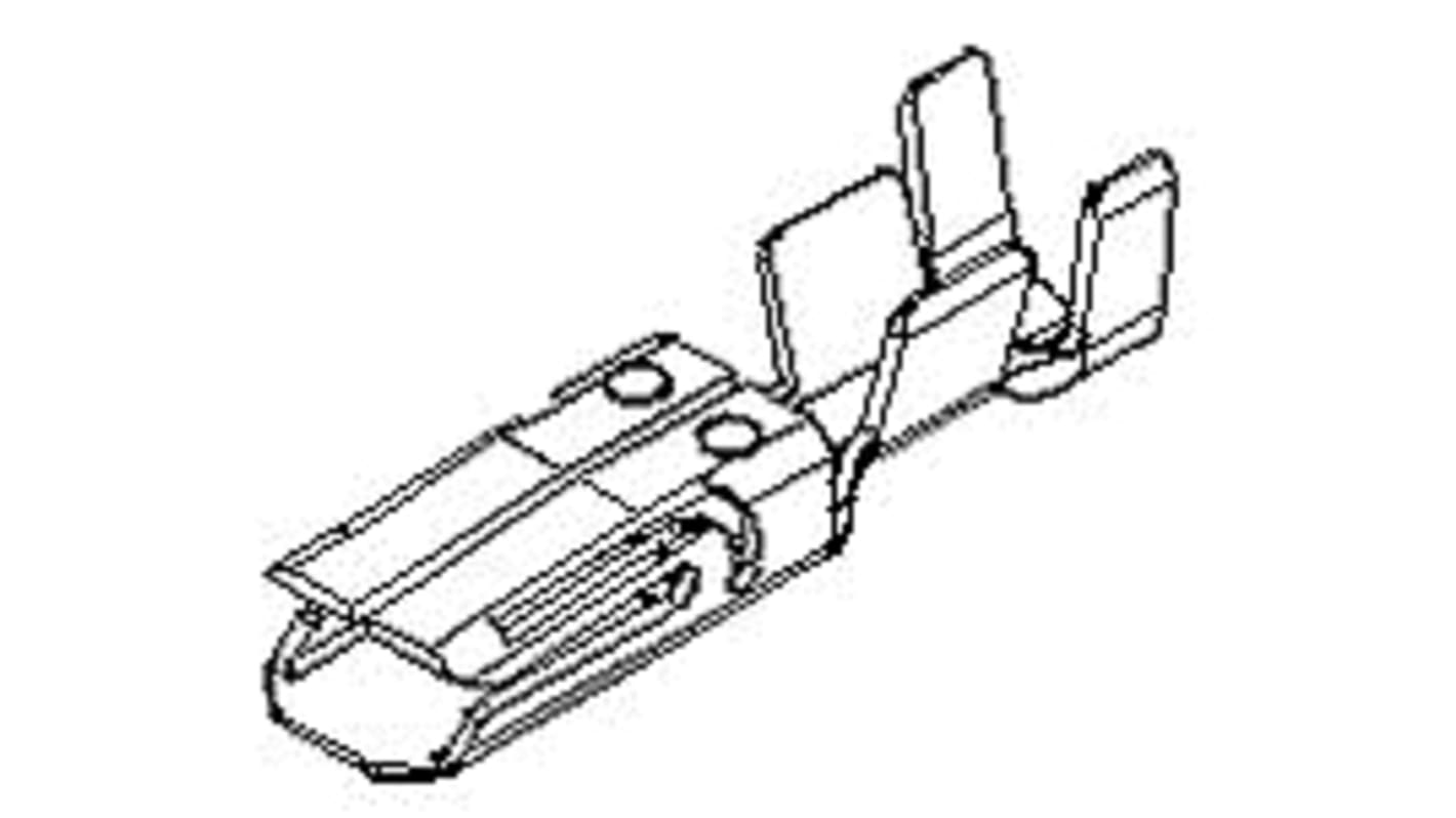 Terminale per connettori automotive a crimpare Molex 94518, Femmina