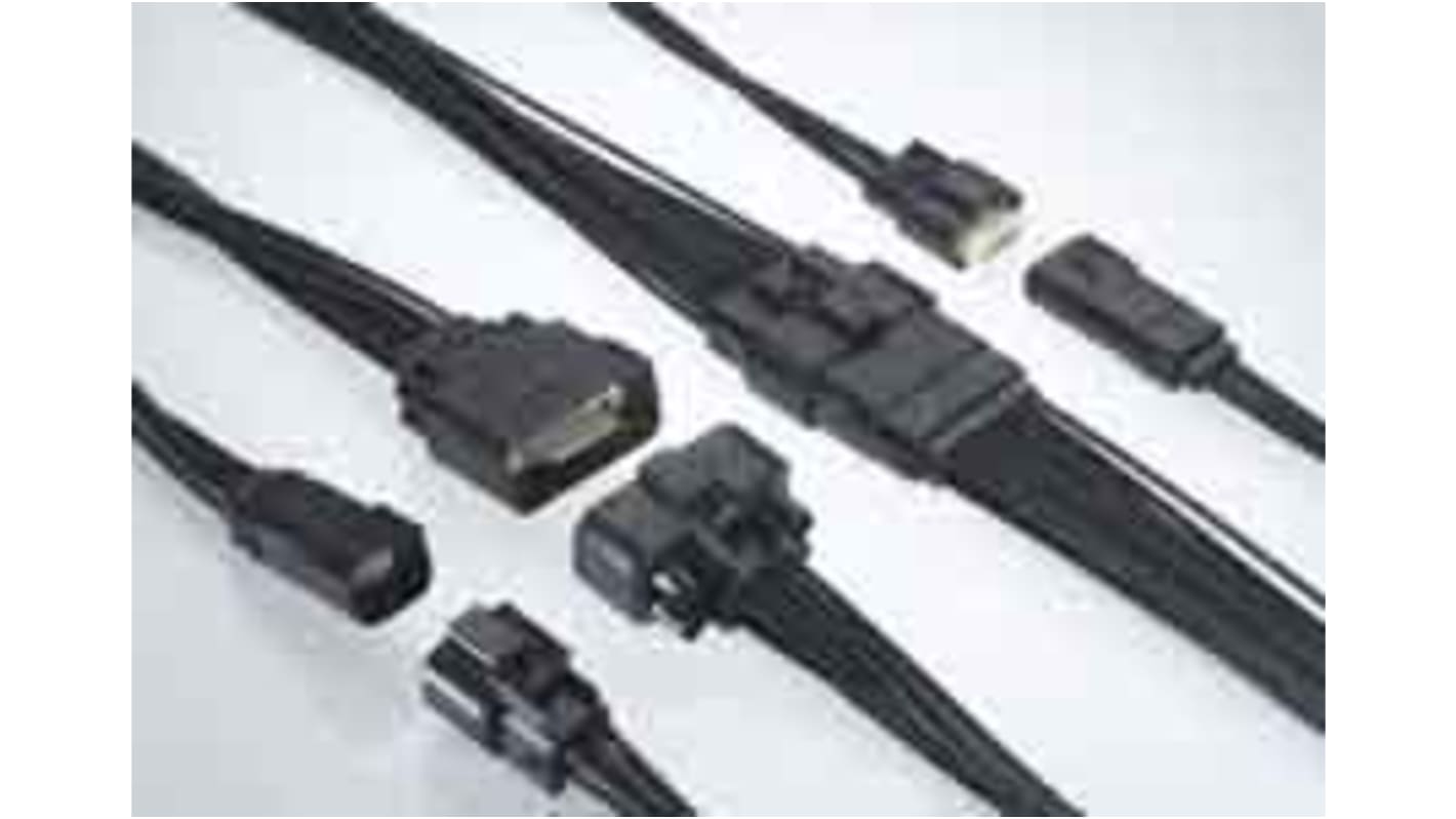 Molex  Automotive, Kfz-Steckverbinder, Crimp-Gehäuse, Stecker, 8-polig, Schwarz / 2-reihig