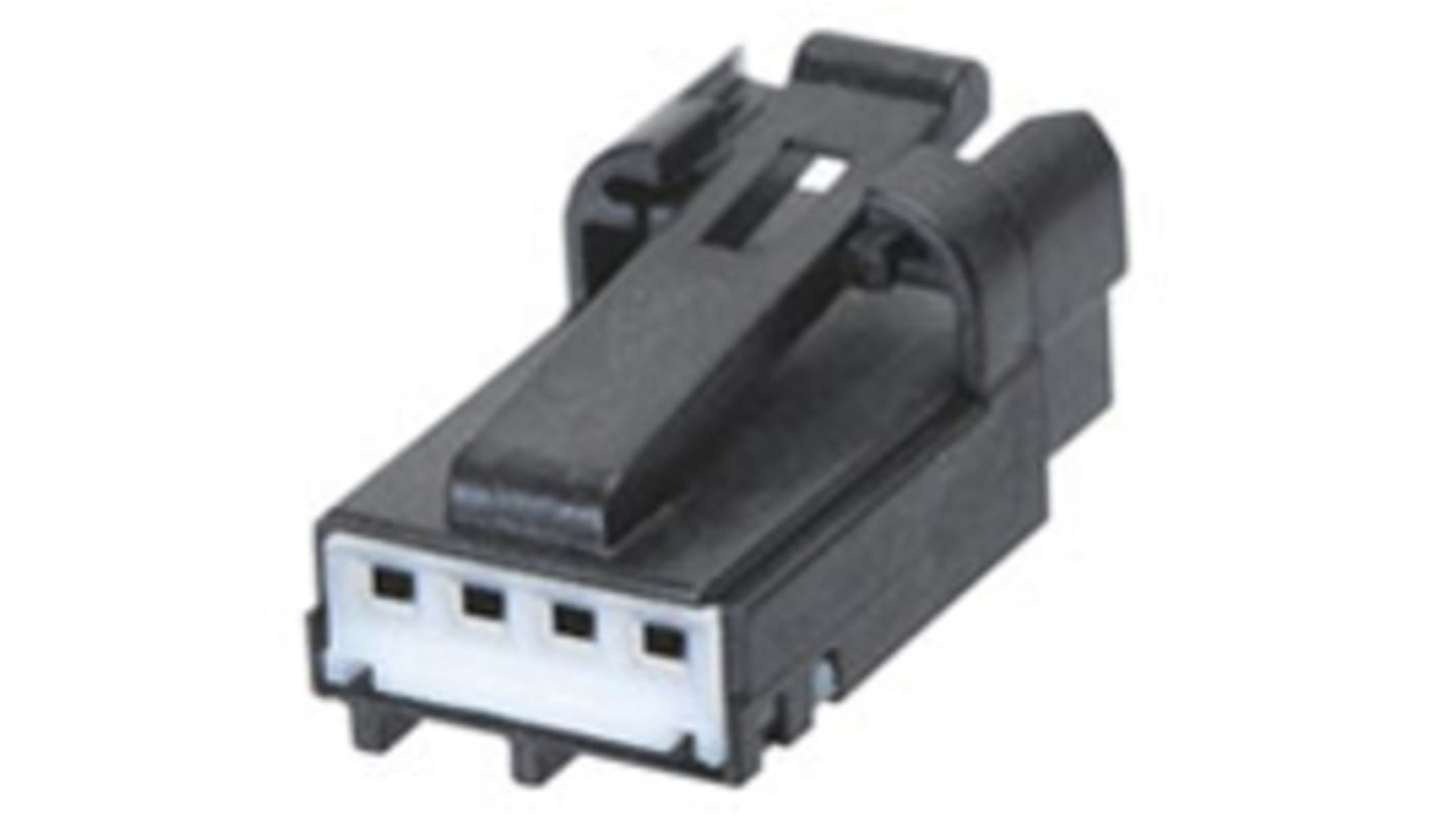 Conector de automoción Molex 31068 Hembra de 4 vías en 1 fila, 9 A, 11 A, terminación: Crimpado