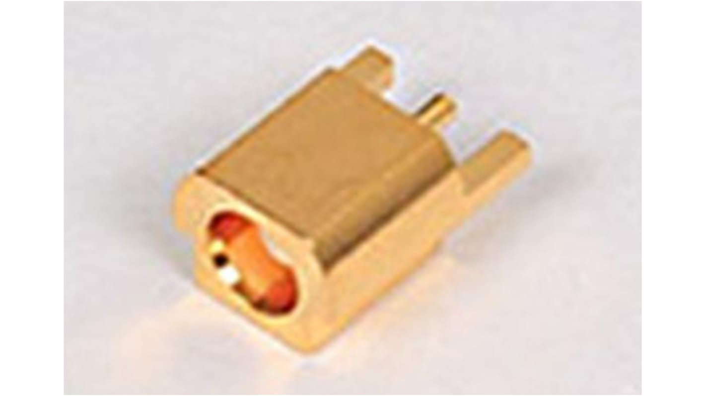 Conector coaxial Molex 73415-1061, Hembra, Recto, Impedancia 50Ω, Montaje de Borde, 6GHz, Oro