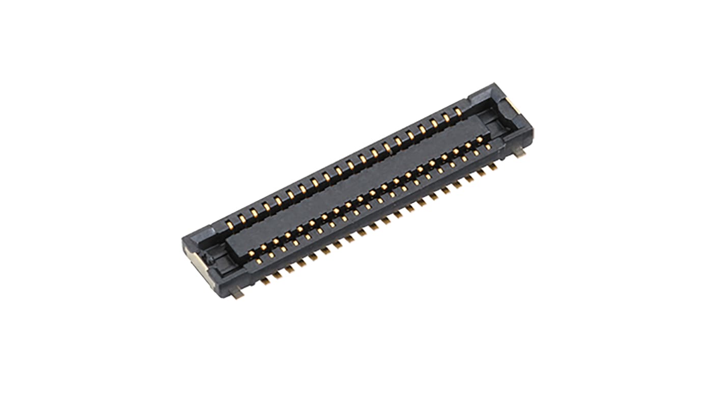 Conector hembra para PCB Panasonic serie A4S, de 10 vías en 2 filas, paso 0.4mm, 60 V, 12A, Montaje Superficial, para