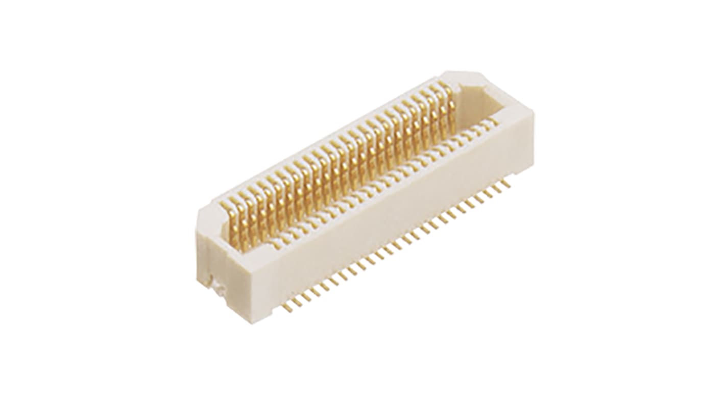 Conector hembra para PCB Panasonic serie P5KS, de 34 vías en 2 filas, paso 0.5mm, 60 V, 16A, Montaje Superficial, para
