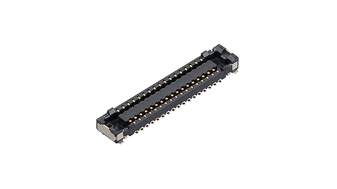Panasonic S35 Series Surface Mount PCB Socket, 30-Contact, 2-Row, 0.35mm Pitch, Solder Termination