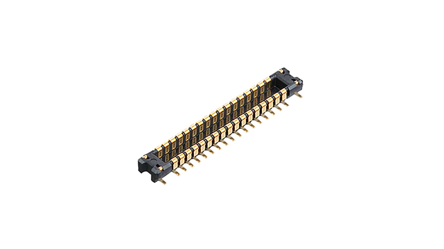 Panasonic S35 Series Straight Surface Mount PCB Header, 10 Contact(s), 0.35mm Pitch, 2 Row(s), Shrouded