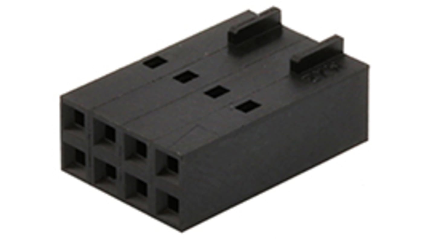 Carcasa de conector de crimpado Molex Hembra 22-55-2403, paso: 2.54mm, 40 contactos, 2 filas, Macho, Montaje en PCB