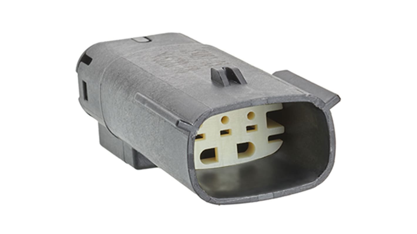 Molex MX 150  Automotive, Kfz-Steckverbinder, Crimp-Gehäuse, Stecker, 3-polig, Schwarz/Natur / 1-reihig