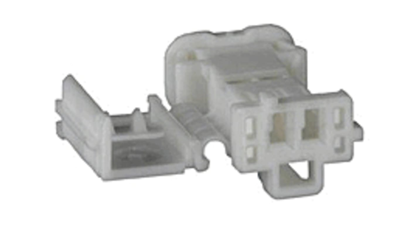 Conector de automoción Molex 98817 Hembra de 2 vías en 1 fila, 10A, terminación: Crimpado