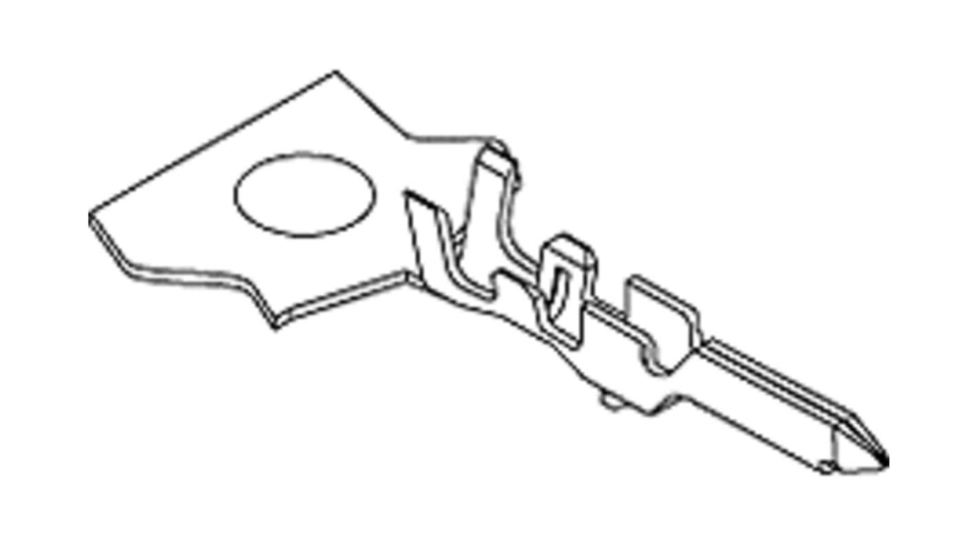 Terminale a crimpare Molex Maschio, 28AWG → 32AWG, Crimpatura o compressione