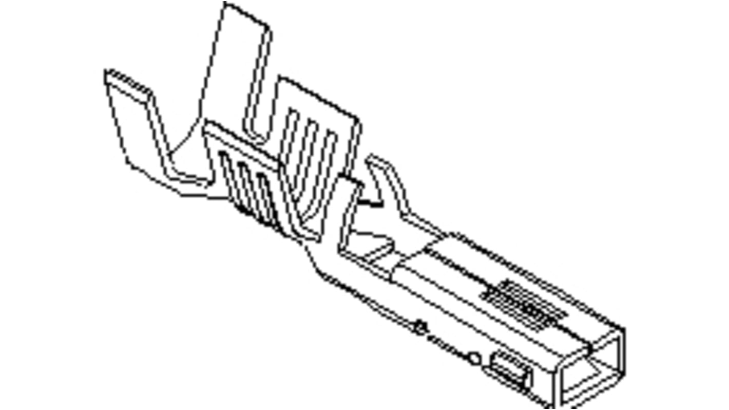 Molex Crimp-Anschlussklemme für 35150 VersaBlade Hybrid-Buchsengehäuse, 35151 VersaBlade Hybrid-Steckergehäuse, Buchse,