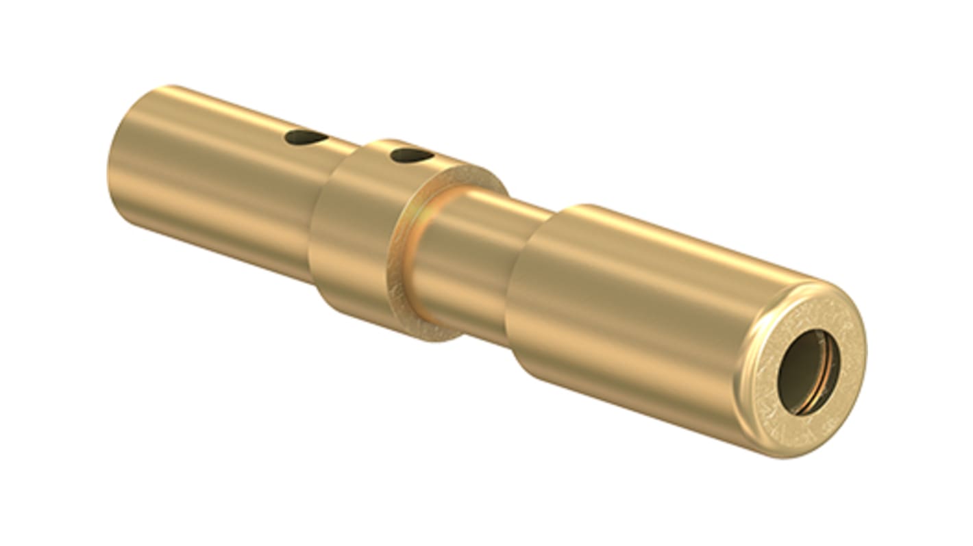 Contacto para conector industrial Hembra Staubli, corriente 5 A, 8 A, 10 A, para cable hasta 0.5 mm², 0.75 mm², 1 mm²,
