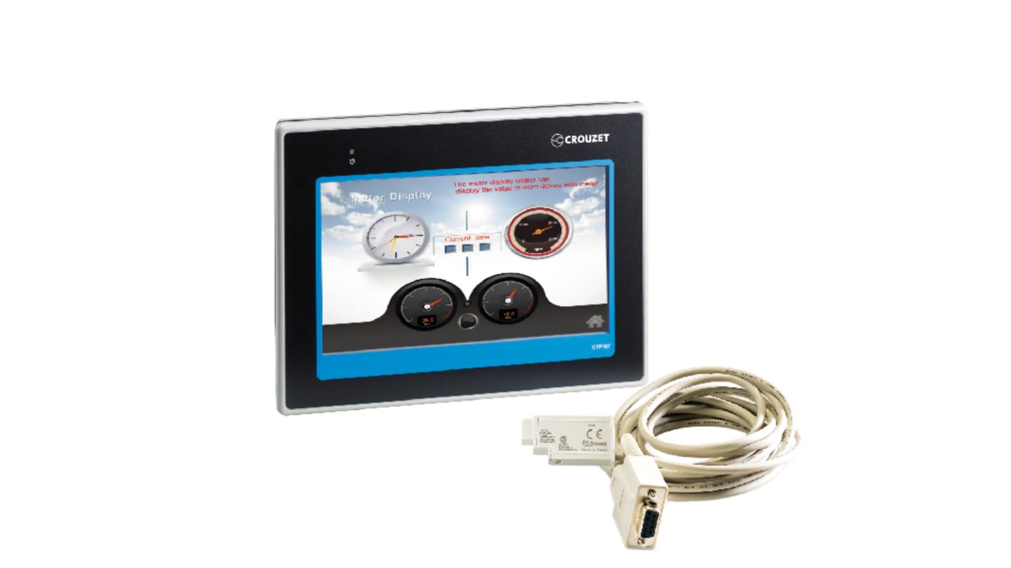 Crouzet HMI Enclosure 177.8mm For Use With HMI CT107, PLC Millenium 3