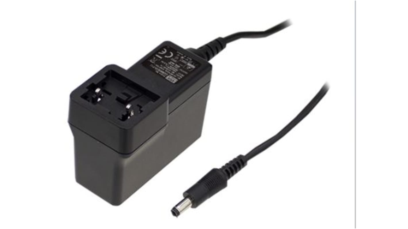 MEAN WELL GEM60I Steckernetzteil AC/DC-Adapter 45W, 100V ac, 7.5V dc / 6A Medizin-Zulassung, Universal-Stecker