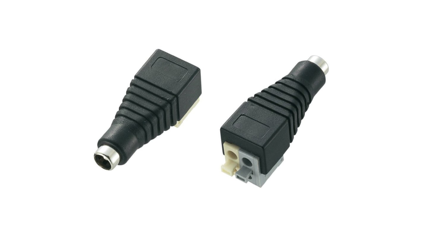 Adaptador de conector macho RS PRO, Montaje de Cable, 12 V dc, 5A