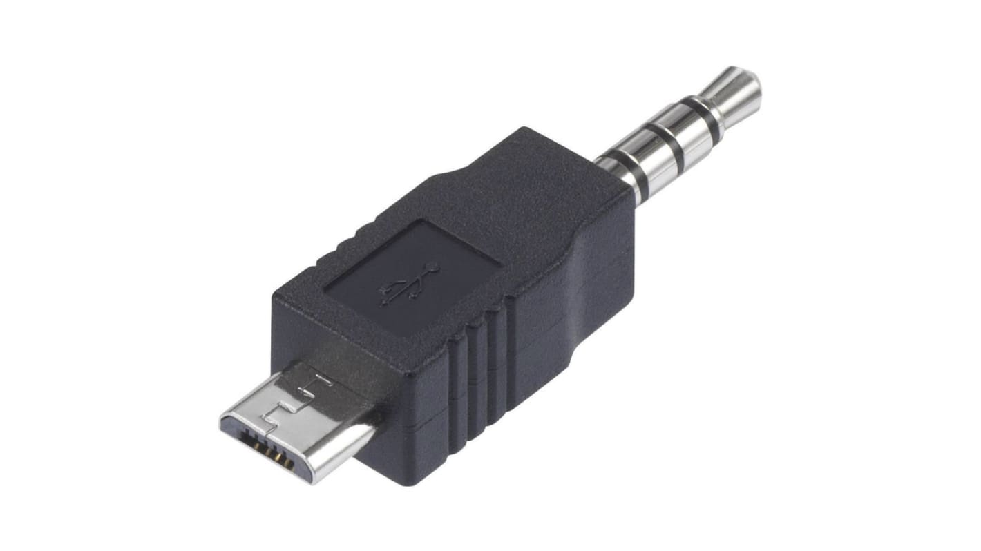 RS PRO, Cable Mount, Plug Type Micro USB Connector