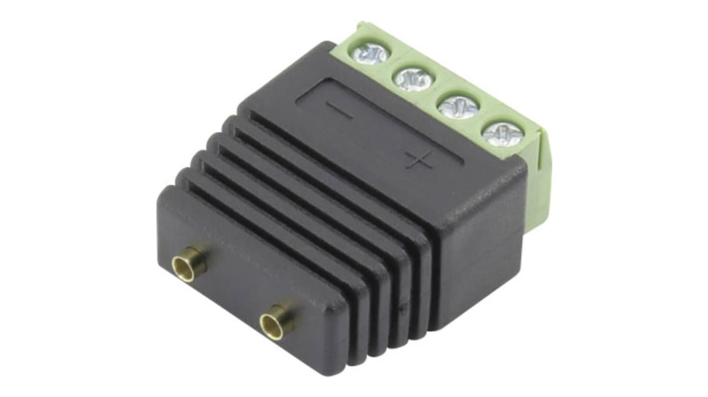 Conector banana hembra Hembra, 5A, 30V dc, Contacto Oro