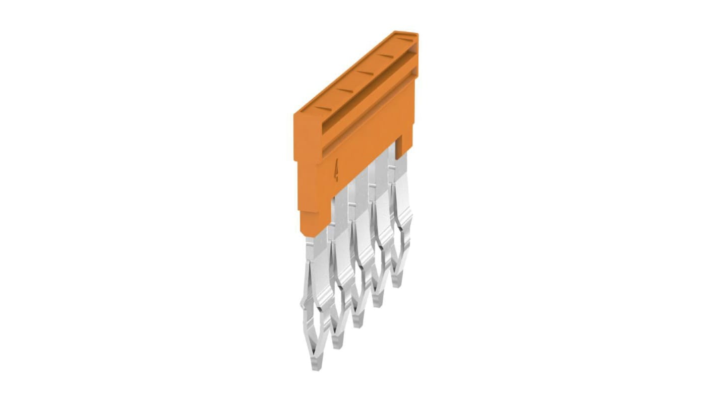 Weidmüller A Series Jumper Bar for Use with Klippon Connect Terminal Blocks, IECEx