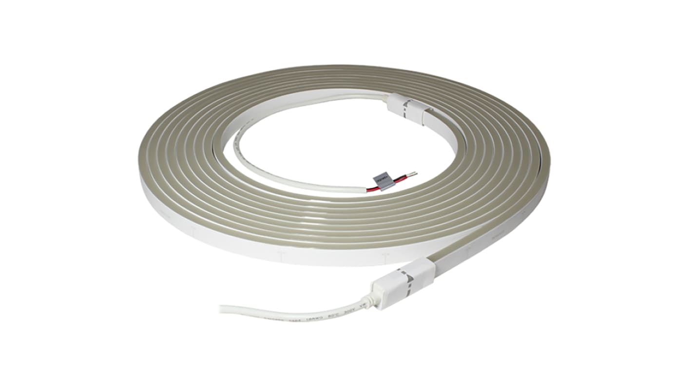 Tira de LED flexible PowerLED Lineo Line, 24V dc, color Blanco, 5700K, tira de 10m x 9mm, 60 leds/m, IP67