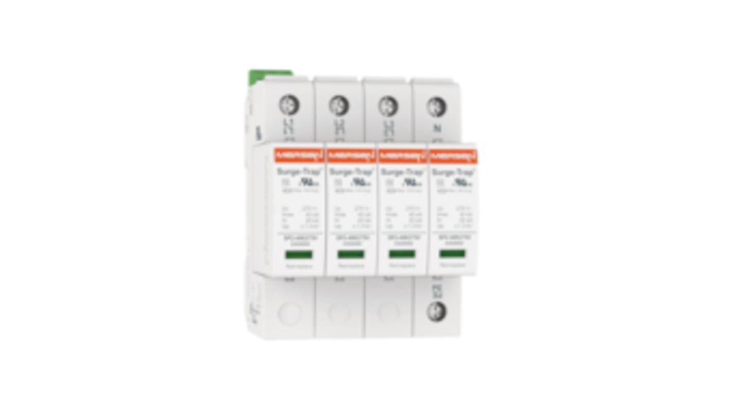 Mersen, STPT2-40 Surge Protection Device 275 V ac Maximum Voltage Rating 40kA Maximum Surge Current Type 2 Mersen SPD