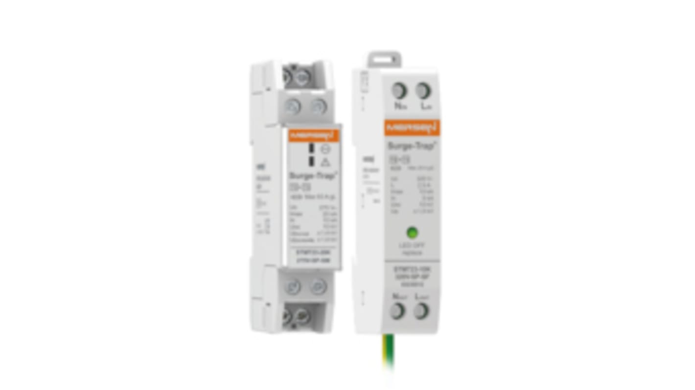 Mersen, STMT23 Surge Protection Device 320 V ac Maximum Voltage Rating 10kA Maximum Surge Current Type 2+3 Mersen SPD