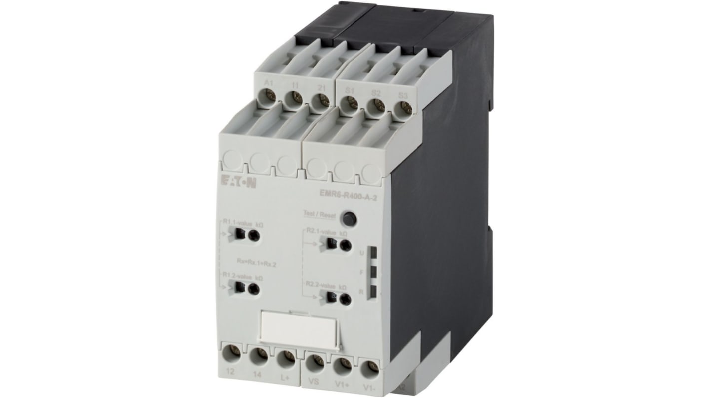 Eaton Insulation Monitoring Relay, 3 Phase, 0 → 400V ac, DIN Rail